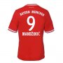 13-14 Bayern Munich #9 Mandzukic Home Soccer Jersey Shirt