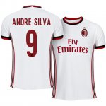 AC Milan Away 2017/18 Andre Silva #9 Soccer Jersey Shirt