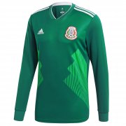 Mexico Home 2018 World Cup LS Soccer Jersey Shirt