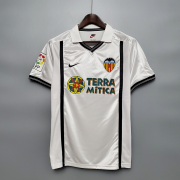 2001 Valencia Home Retro Soccer Shirt Jersey