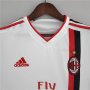 11-12 AC Milan White Retro Football Shirt Soccer Jersey