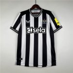 23/24 Newcastle United Home White&Black Soccer Jersey Football Shirt