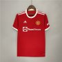 Manchester United 21-22 Kit Home Red Ronaldo #7 Soccer Jersey Football Shirt