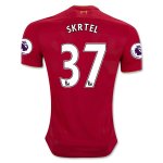 Liverpool Home 2016-17 SKRTEL 37 Soccer Jersey Shirt