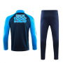 19-20 Napoli Deep Blue High Neck Collar Training Jacket