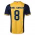 13-14 Atletico Madrid #8 Raul Garcia Away Soccer Jersey Shirt