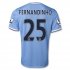 13-14 Manchester City #25 FERNANDINHO Home Soccer Shirt
