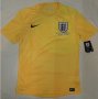 2013 England Goalkeeper Yellow Jersey Shirt