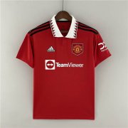 Manchester United 22/23 Home Kit Red Soccer Jersey Football Shirt