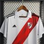 River Plate 23/24 Home White Soccer Jersey Footbal Shirt