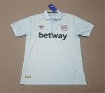 West Ham United Away 2017/18 Sky Blue Soccer Jersey Shirt