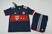 Kids Bayern Munich Away 2017/18 Soccer Suits (Shirt+Shorts)