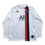 2019-20 PSG Third White Long Sleeve Soccer Jersey Shirt