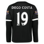 Chelsea LS Third 2015-16 DIEGO COSTA #19 Soccer Jersey