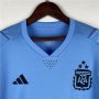 Argentina 2022 Soccer Jersey Football Blue Training Shirt