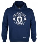 13-14 Manchester United Black Hoody Sweater