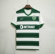 Sporting Lisbon 21-22 Home Green Soccer Jersey Football Shirt