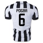 Juventus 14/15 POGBA #6 Home Soccer Jersey