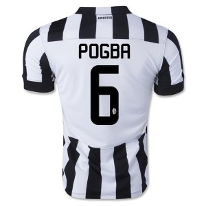 Juventus 14/15 POGBA #6 Home Soccer Jersey