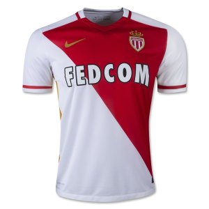 Cheap Monaco Soccer Jersey Football Shirt 2015-16 Home Soccer Jersey