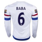 Chelsea LS Away 2015-16 BABA #6 Soccer Jersey