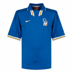 1996 Italy Home Blue Retro Soccer Jerseys Shirt