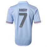 2013 France #7 RIBERY Away Blue Soccer Jersey Shirt