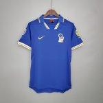 Italy FootBall Shirt 1996 Retro Blue Soccer Jersey