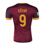 AS Roma 2015-16 Home DZEKO #9 Soccer Jersey