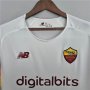 AS Roma 21-22 Away White Soccer Jersey Football Shirts