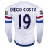 Chelsea LS Away 2015-16 DIEGO COSTA #19 Soccer Jersey