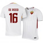 Roma Away 2017/18 Daniele De Rossi #16 Soccer Jersey Shirt