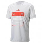 Switzerland/Suisse World Cup 2022 Away White Soccer Jersey Football Shirt