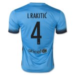 Barcelona Third 2015-16 I. RAKITIC #4 Soccer Jersey