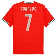 Portugal 2025 Home #7 RONALDO Soccer Jersey Shirt