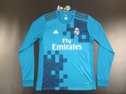 Real Madrid Third 2017/18 LS Soccer Jersey Shirt