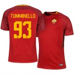 Roma Home 2017/18 Marco Tumminello #93 Soccer Jersey Shirt