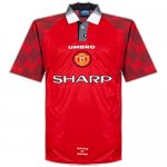 96-97 MANCHESTER UNITED HOME RED RETRO SOCCER JERSEY SHIRT