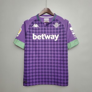 Real Betis 20-21 Away Purple Soccer Jersey Football Shirt