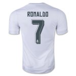 Real Madrid Home 2015-16 RONALDO #7 Soccer Jersey