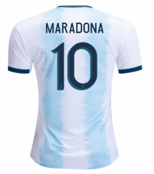 2019-20 ARGETINA HOME SOCCER JERSEY SHIRT DIEGO MARADONA #10