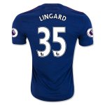 Manchester United Away 2016-17 LINGARD 35 Soccer Jersey Shirt