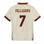 AS Roma 20-21 Away White #7 PELLEGRINI Soccer Shirt Jersey