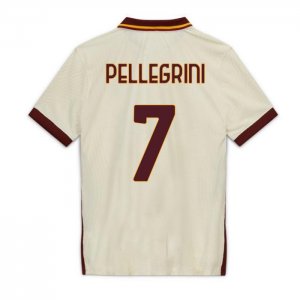 AS Roma 20-21 Away White #8 PEROTTI Soccer Shirt Jersey