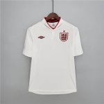 2012 England Home White Retro Soccer Jersey Football Shirt