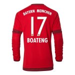 Bayern Munich LS Home 2015-16 BOATENG #17 Soccer Jersey