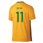 Brazil Home 2016 OSCAR Soccer Jersey