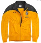 13-14 Juventus Yellow&Black Training Jacket