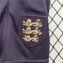 Kids England UEFA Euro 2024 Away Dark Blue Soccer Kit(Shirt+Shorts)