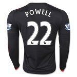 Manchester United LS Third 2015-16 POWELL #22 Soccer Jersey